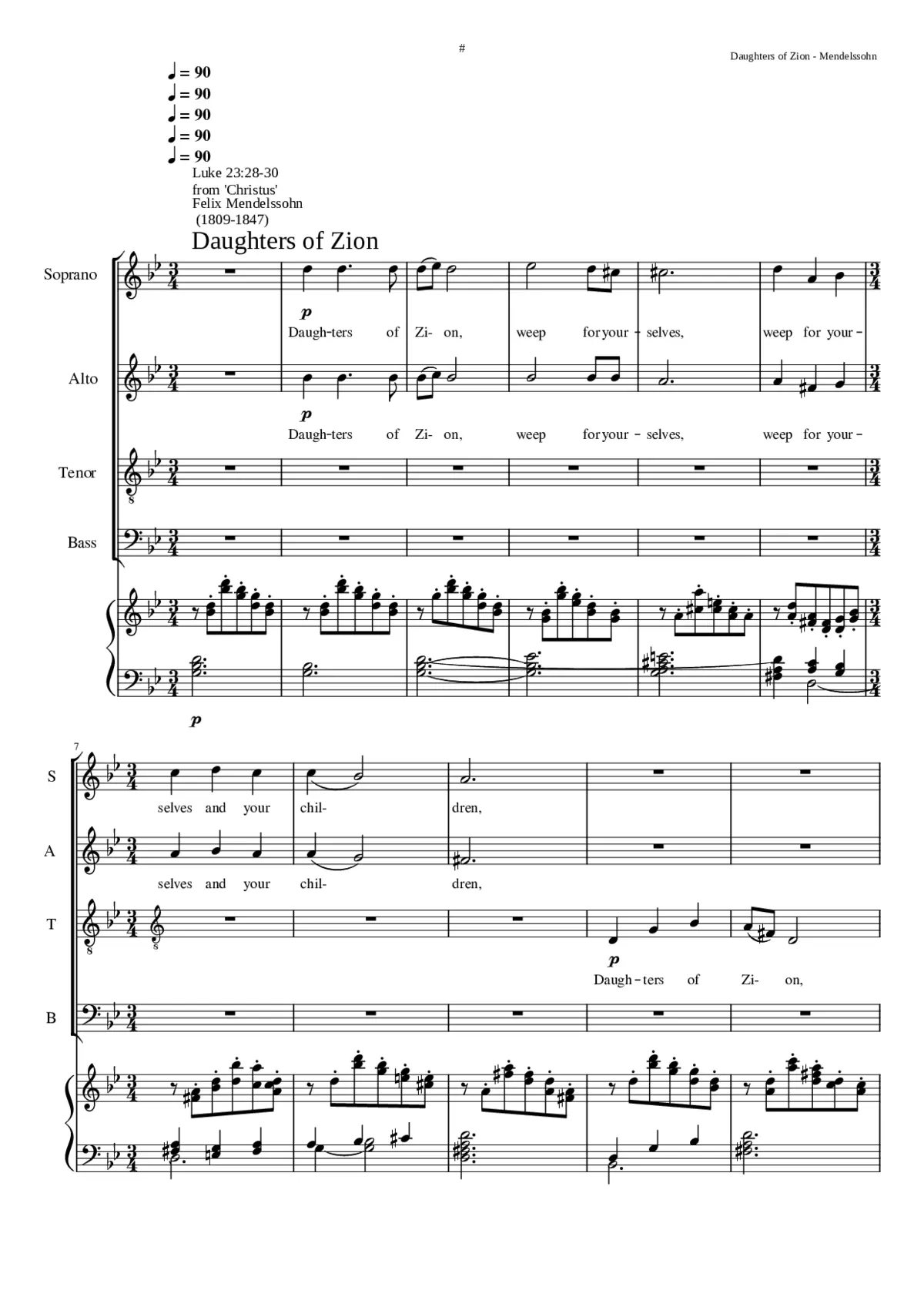 Daughters of Zion - Page 1