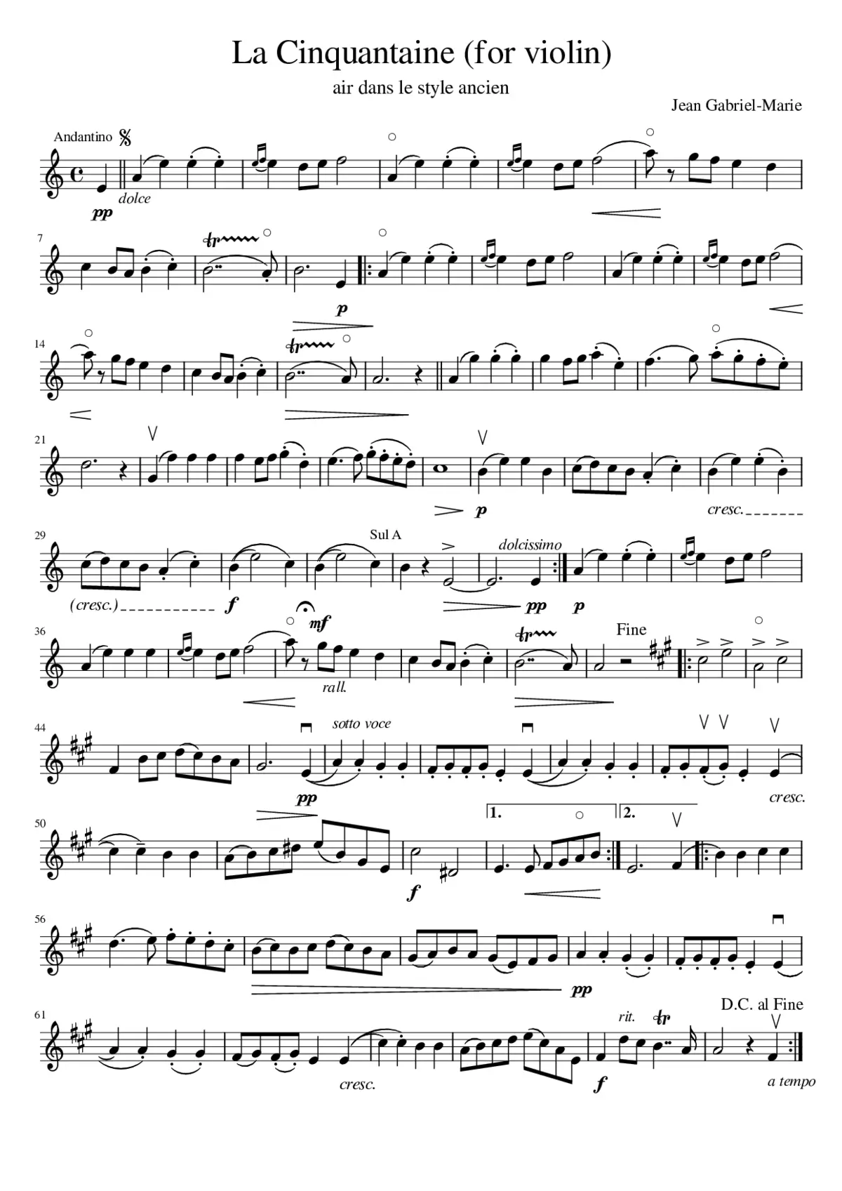 La cinquantaine - Page 1