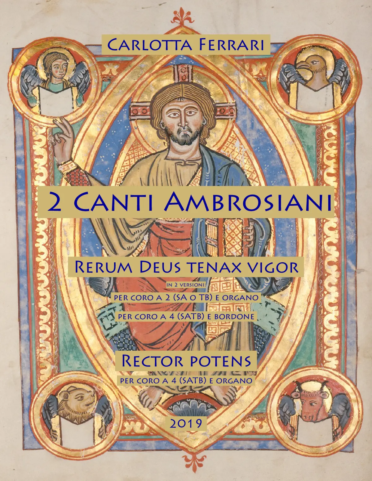 2 Canti Ambrosiani - Page 1