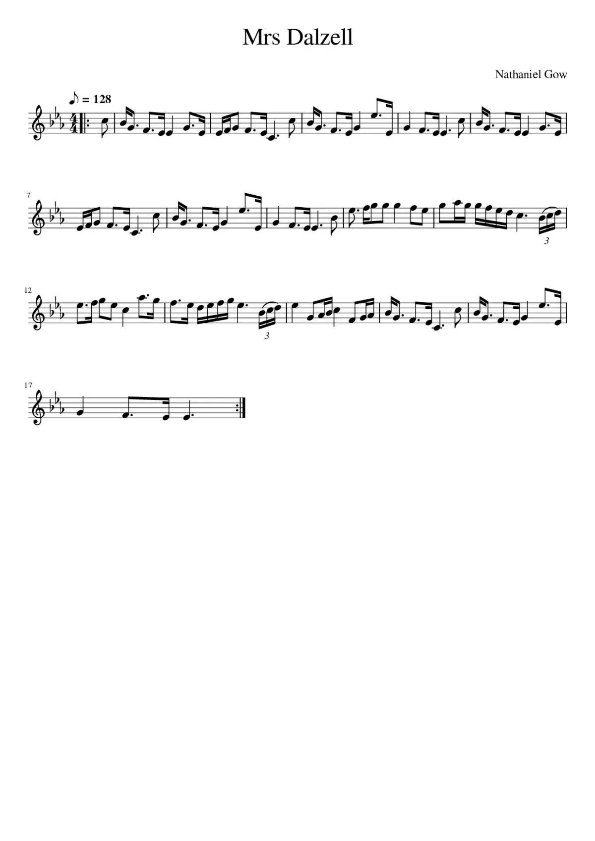 Mrs Dalzell - Page 1