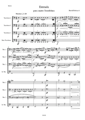 3 Miaturas para 4 trombónes