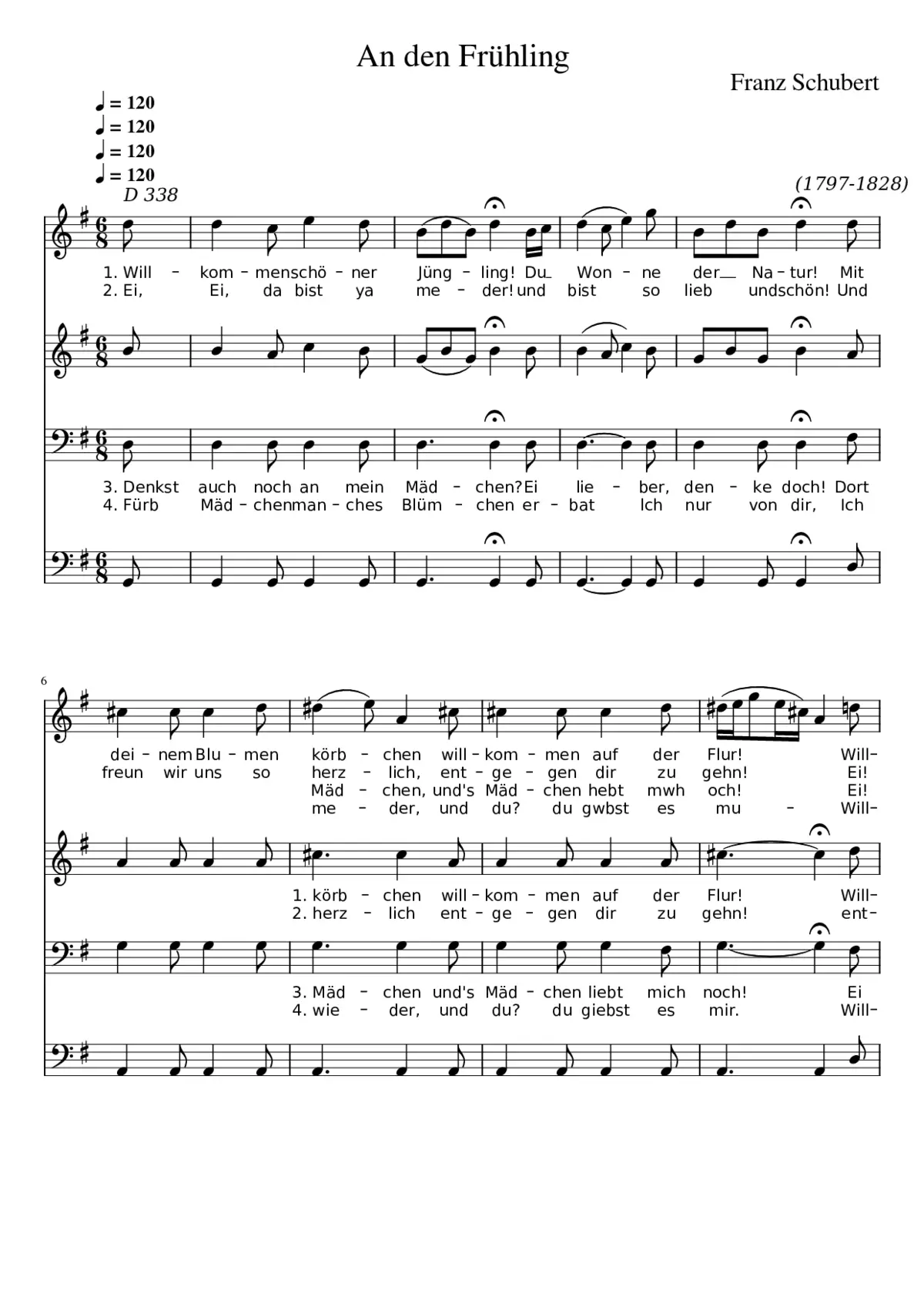 An der Frühling D338 - Page 1