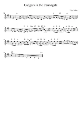 Cadgers in the Canongate