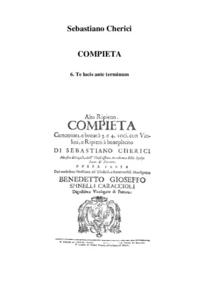 Te lucis ante terminum