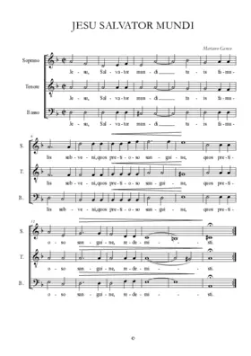 Jesu Salvator mundi
