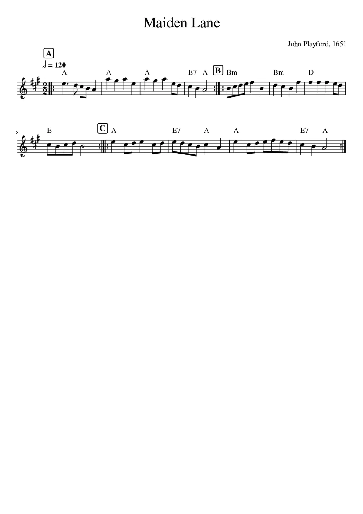 Maiden Lane - Page 1