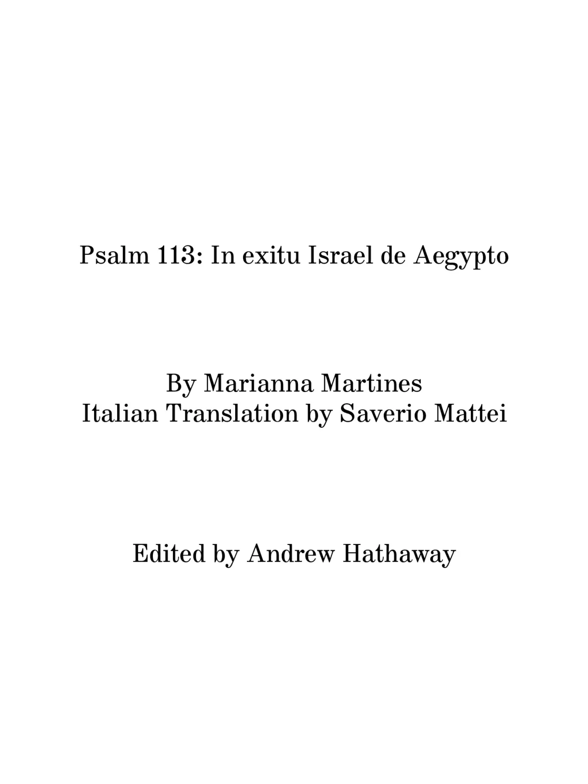 Allor che il giogo barbaro - Page 1