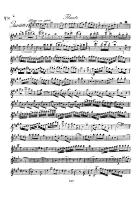 3 Flute Quartets, Op.4