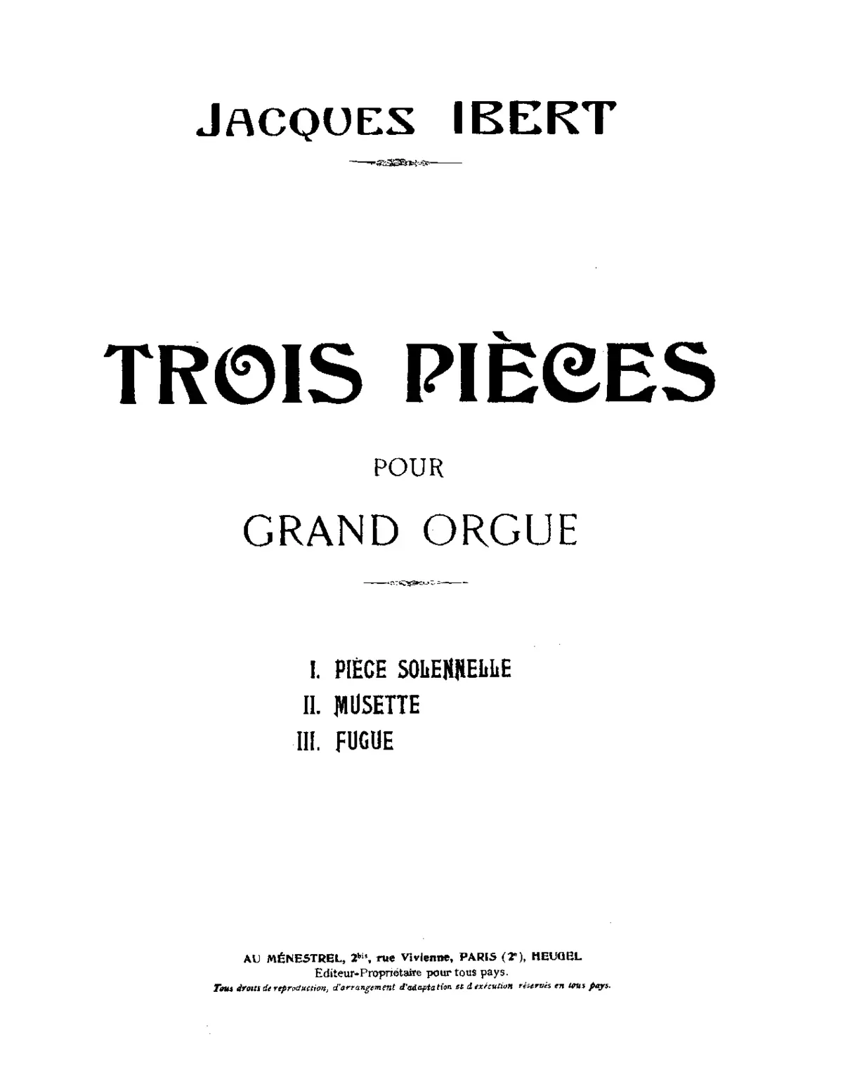 3 Pièces - Page 1