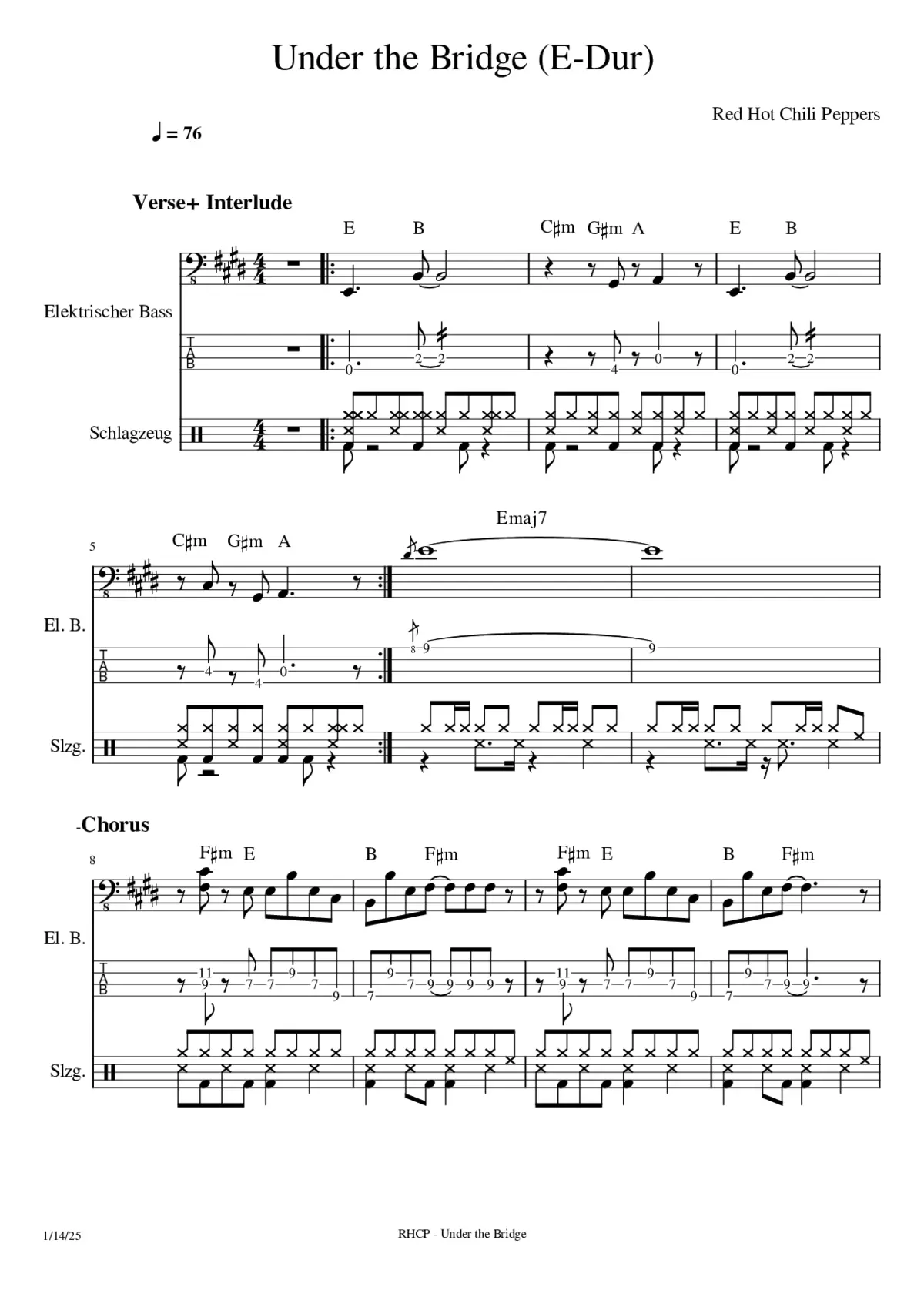 under the bridge - Page 1