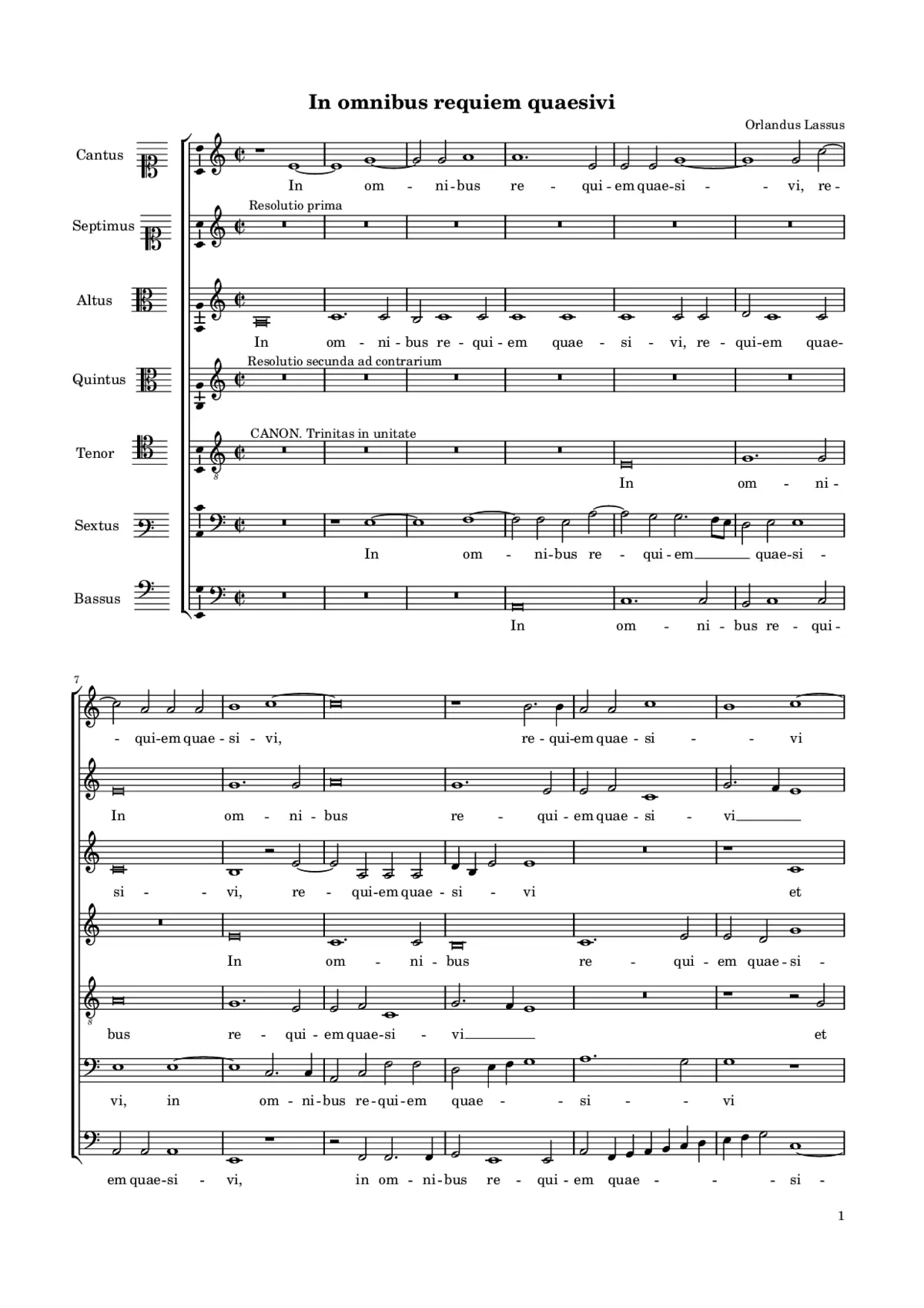 In omnibus requiem quaesivi - Page 1