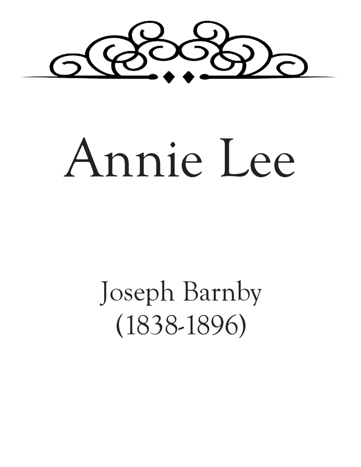 Annie Lee - Page 1