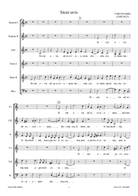 Sicut ovis ad occisionem