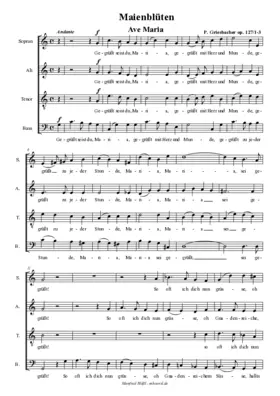 Maienblüten, Op. 127, Nos. 1-3