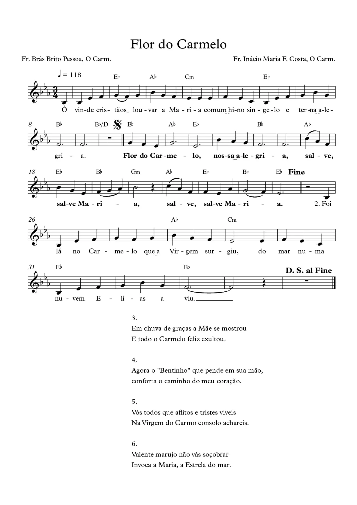 Flor do Carmelo - Page 1