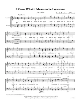 I know what it means to be lonesome