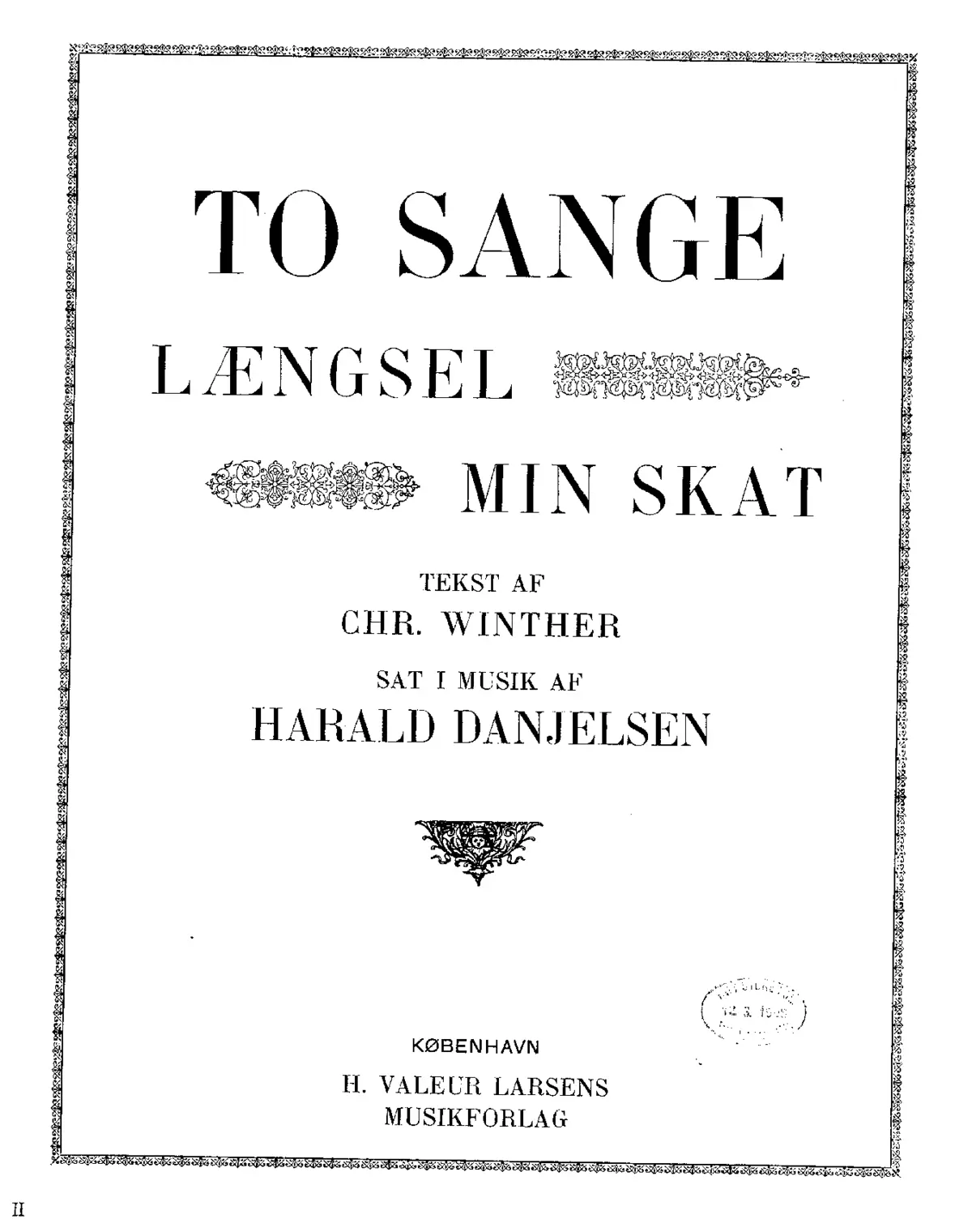 To Sange - Page 1