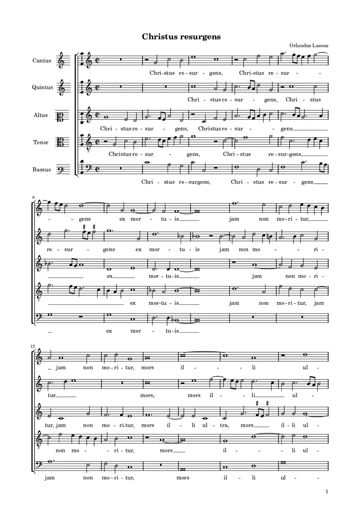 Christus resurgens a5 - Page 1
