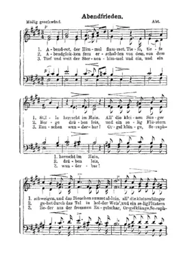 3 Gesänge für Männerchor