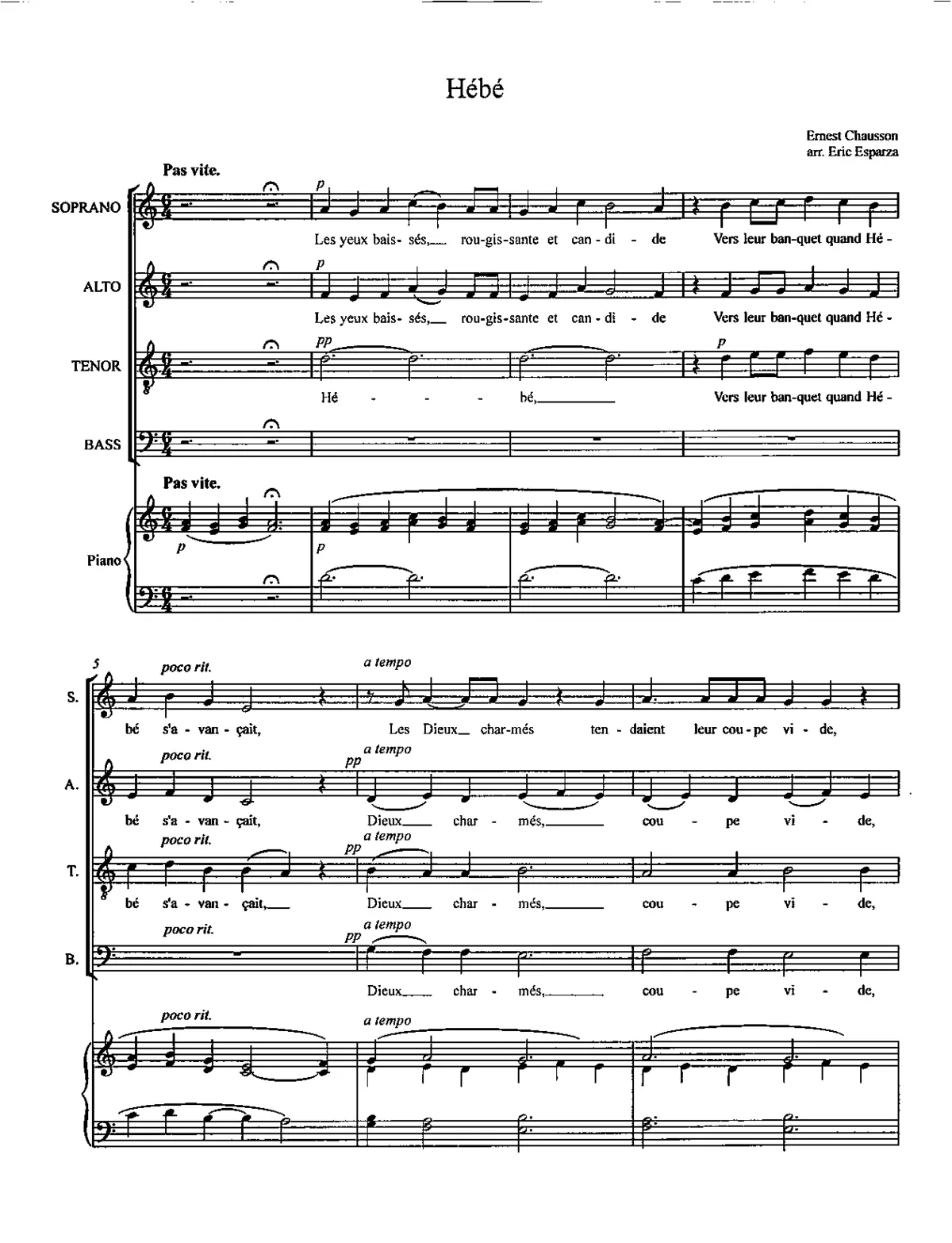 Hébé Op. 2, No. 6 - Page 1
