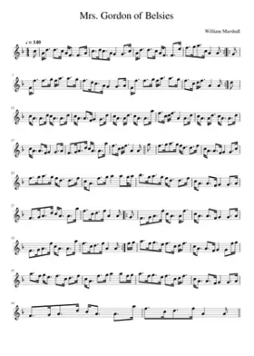 Mrs. Gordon of Belsies