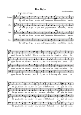 Der Jäger, Op. 22, No. 4