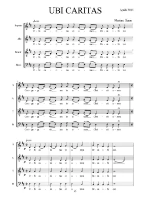 Ubi caritas 2013