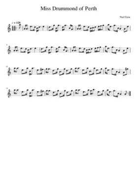 Miss Sarah Drummond of Perth