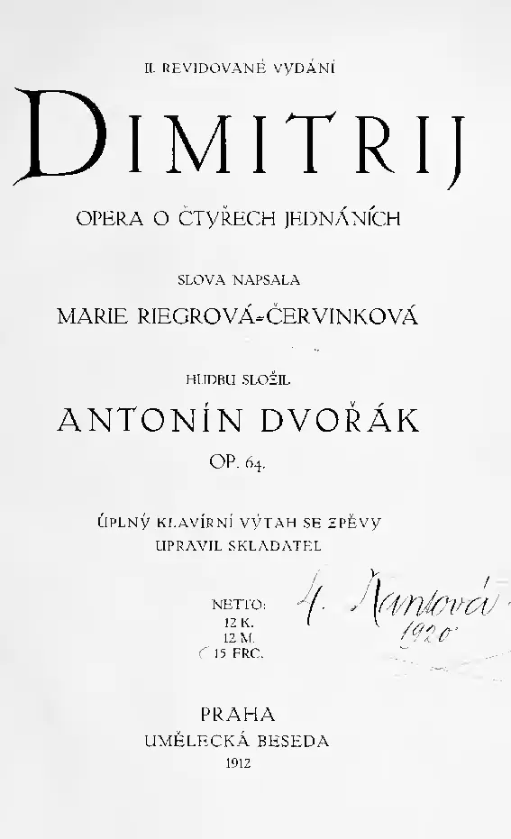 Dimitrij - Page 1