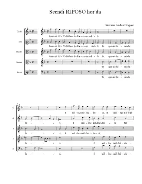 Scendi RIPOSO hor da