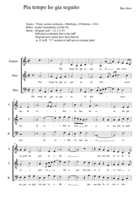 Piu tempo ho gia seguito