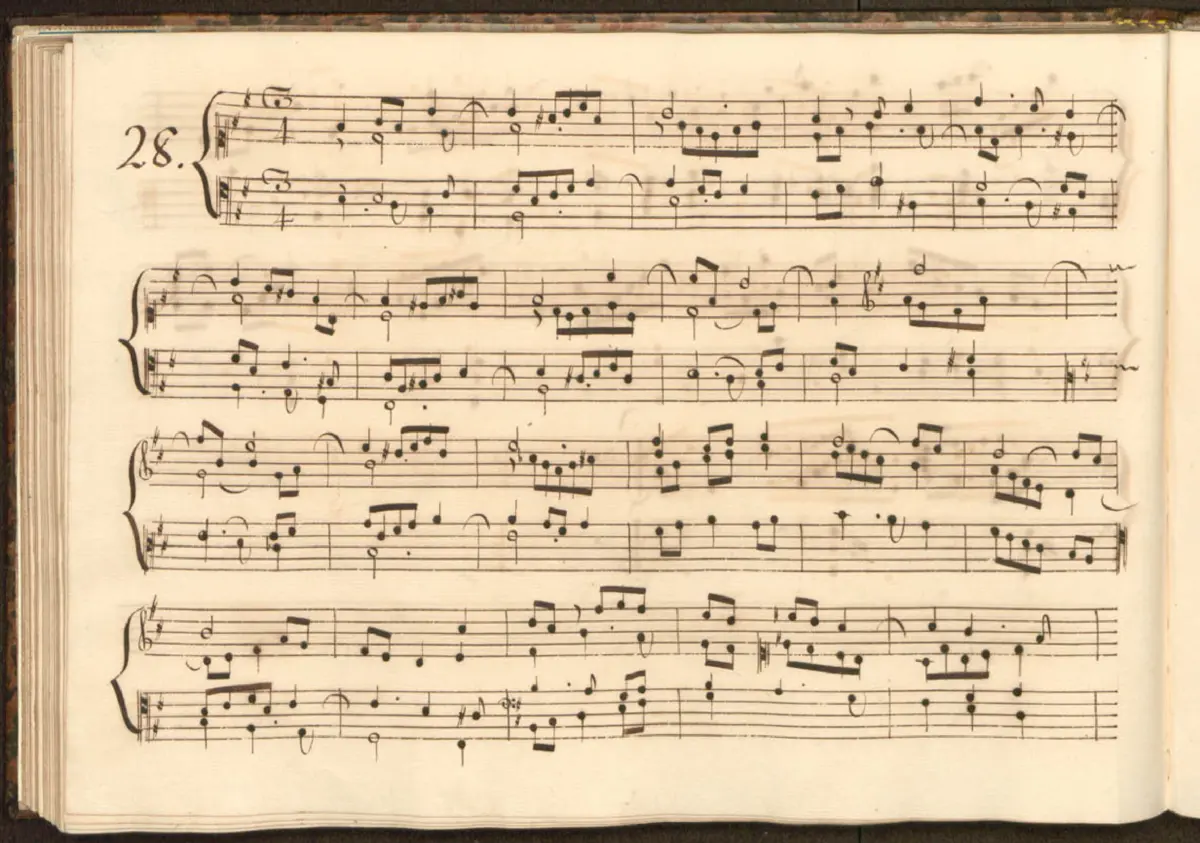 Keyboard Sonata in B minor - Page 1