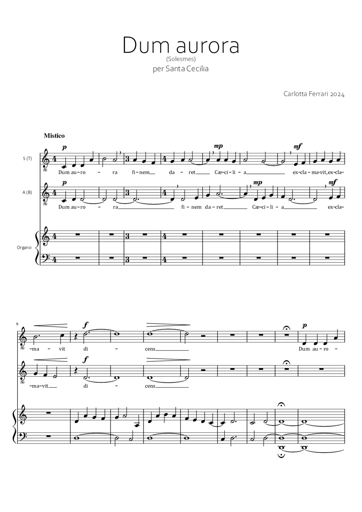 Dum aurora - Page 1