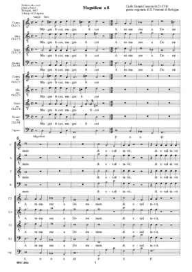 Magnificat a 8
