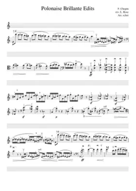 Introduction et polonaise brillante Op.3