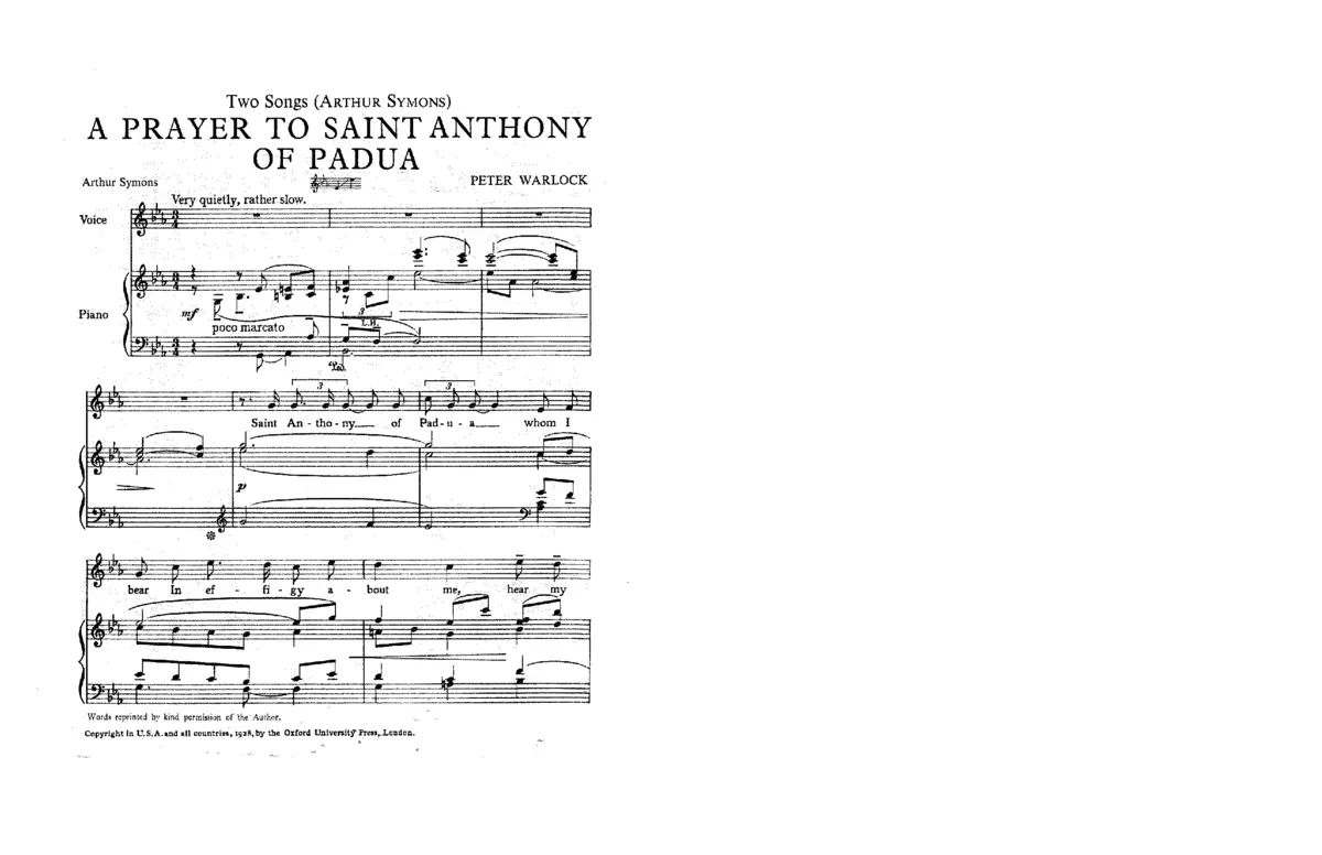 Two Songs - Page 1