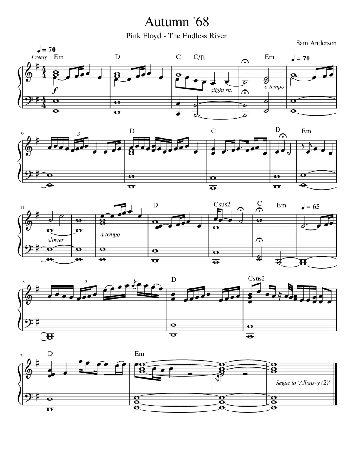 Autumn '68 - Page 1