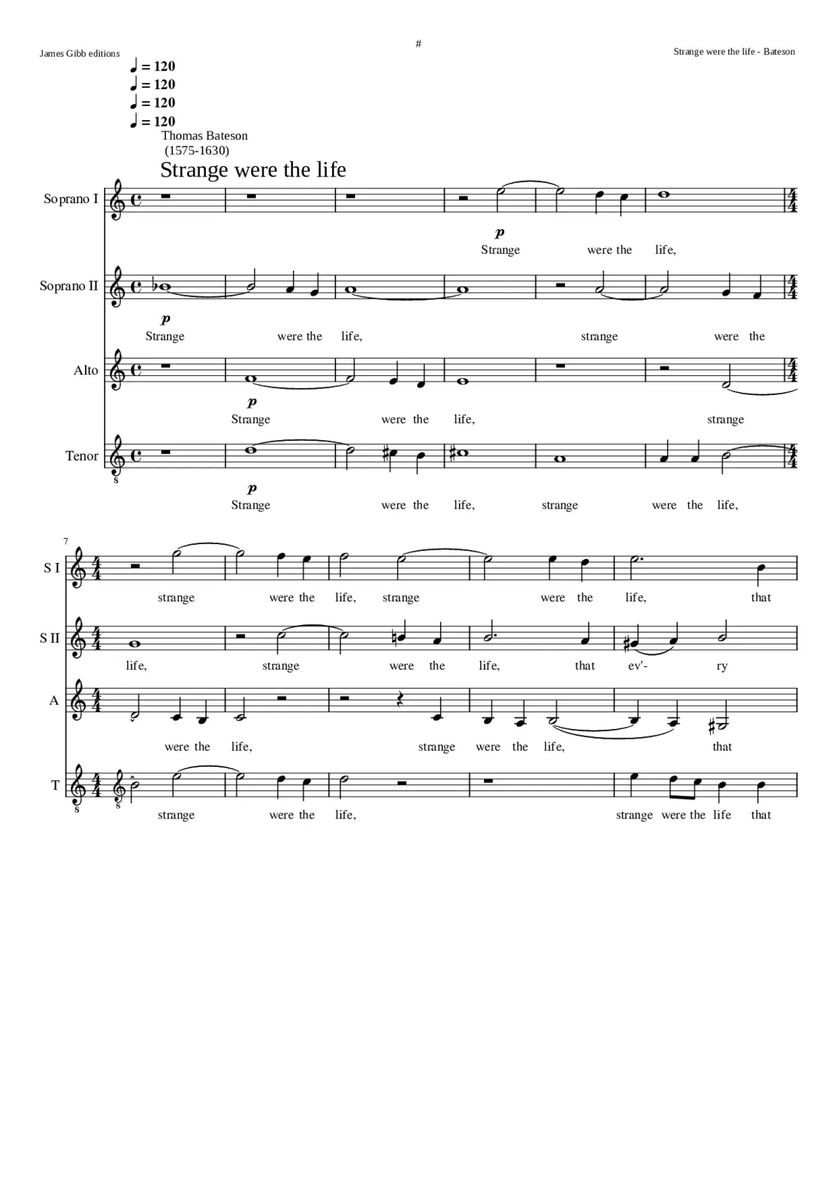 Strange were the life - Page 1