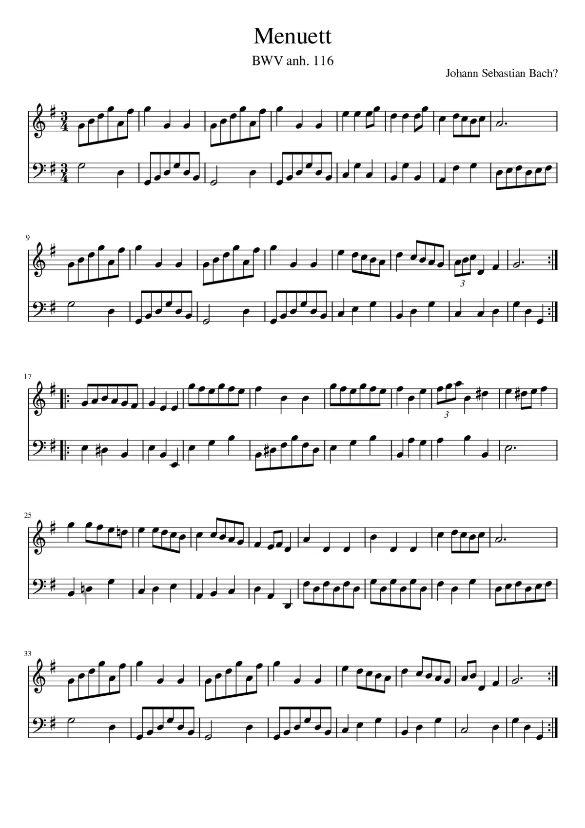 Menüett - Page 1