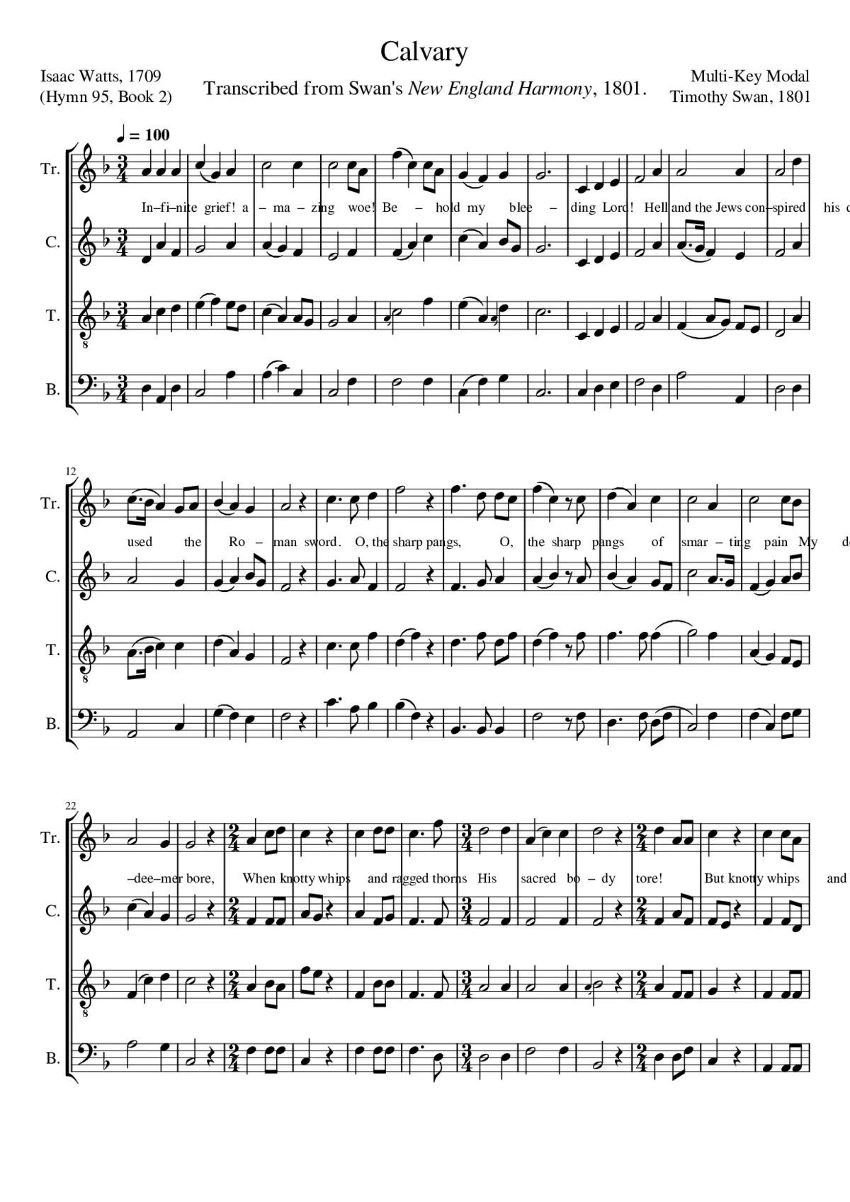 Calvary - Page 1