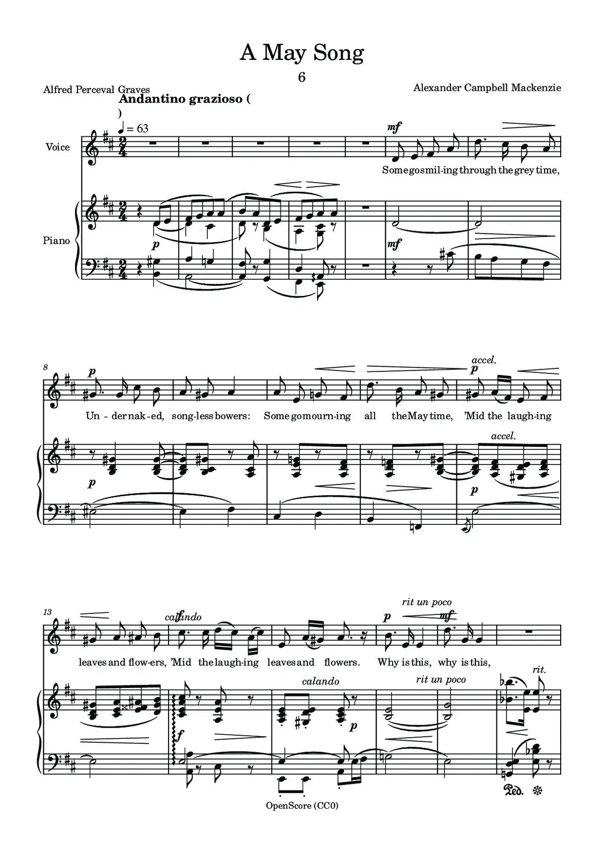 A May Song - Page 1
