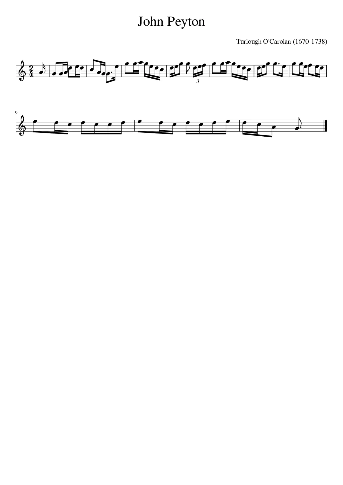 John Peyton - Page 1