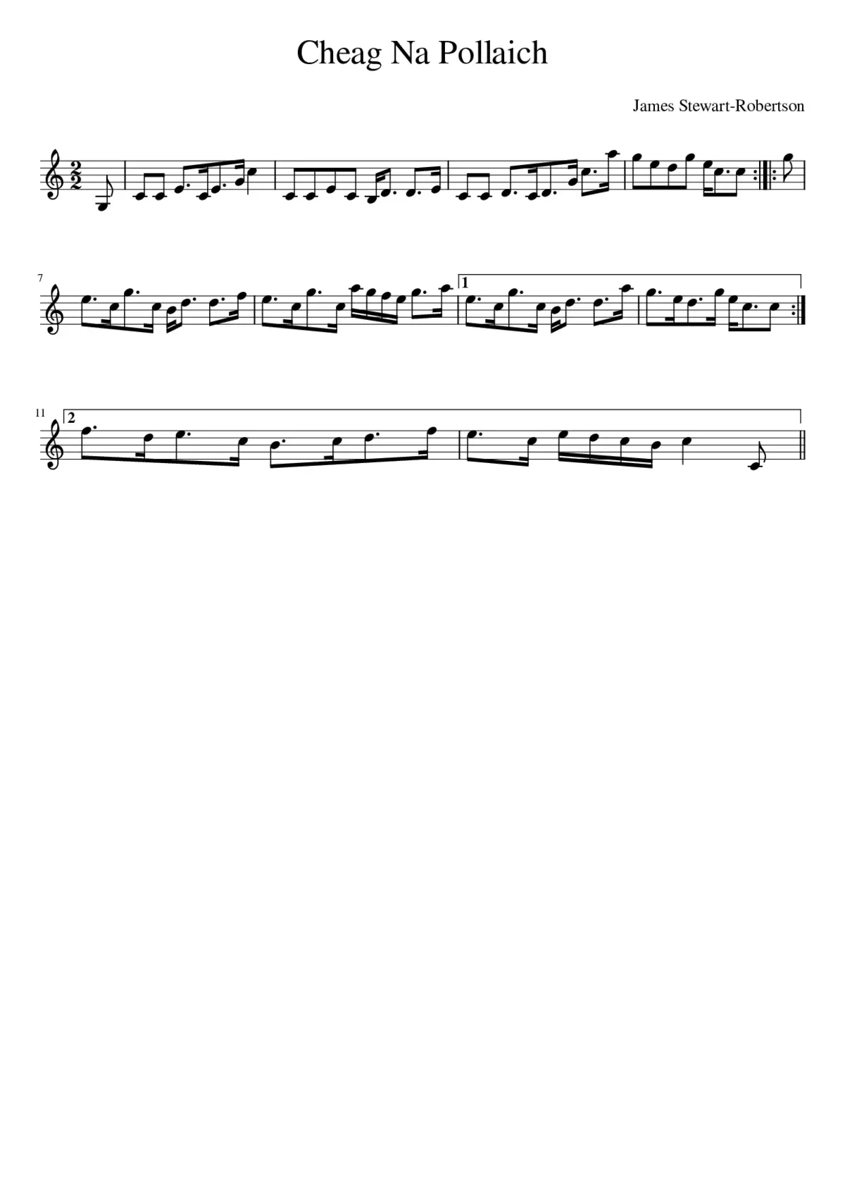 Cheag Na Pollaich - Page 1