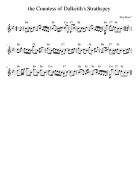 the Countess of Dalkeith's Strathspey