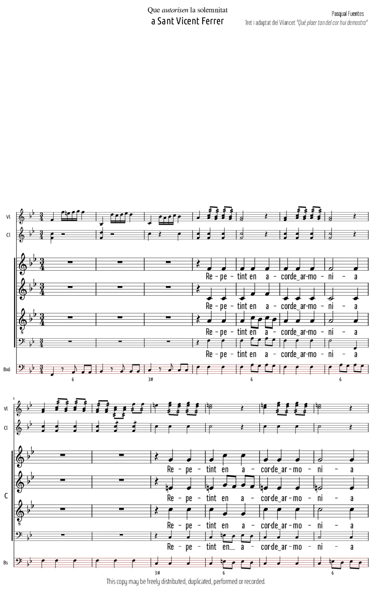 Goigs a Sant Vicent Ferrer - Page 1