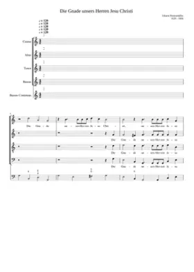 Die Gnade unsers Herren Jesu Christi