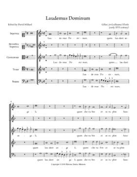 Laudemus Dominum