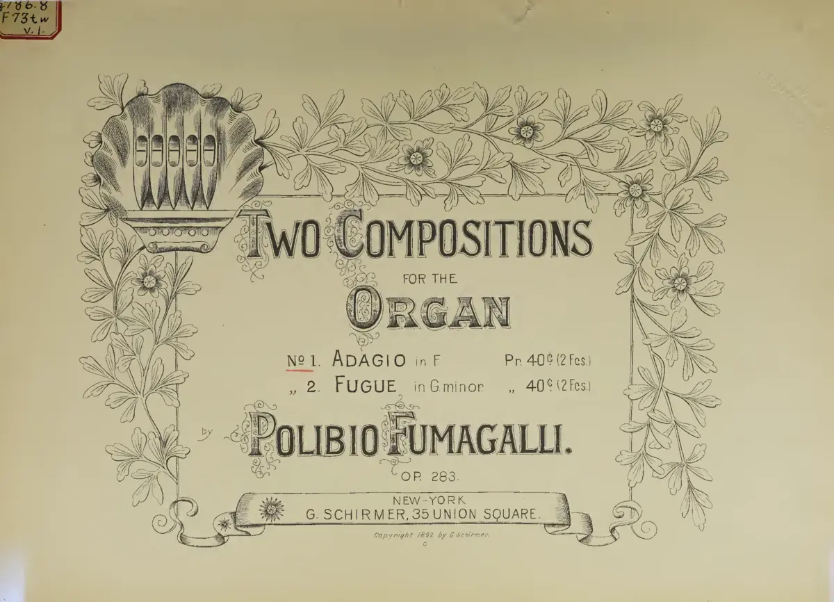Two Compositions for the organ - Page 1