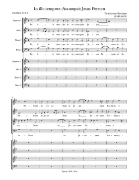 In illo tempore assumpsit Jesus Petrum