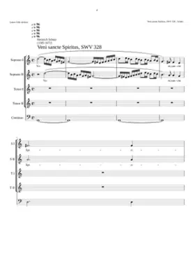 Veni Sancte Spiritus SWV 328